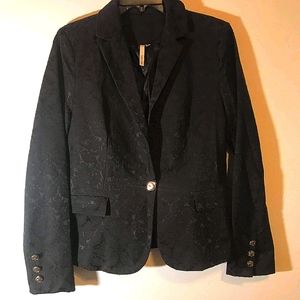 🖤Black Brocade Suit Blazer Jacket🖤